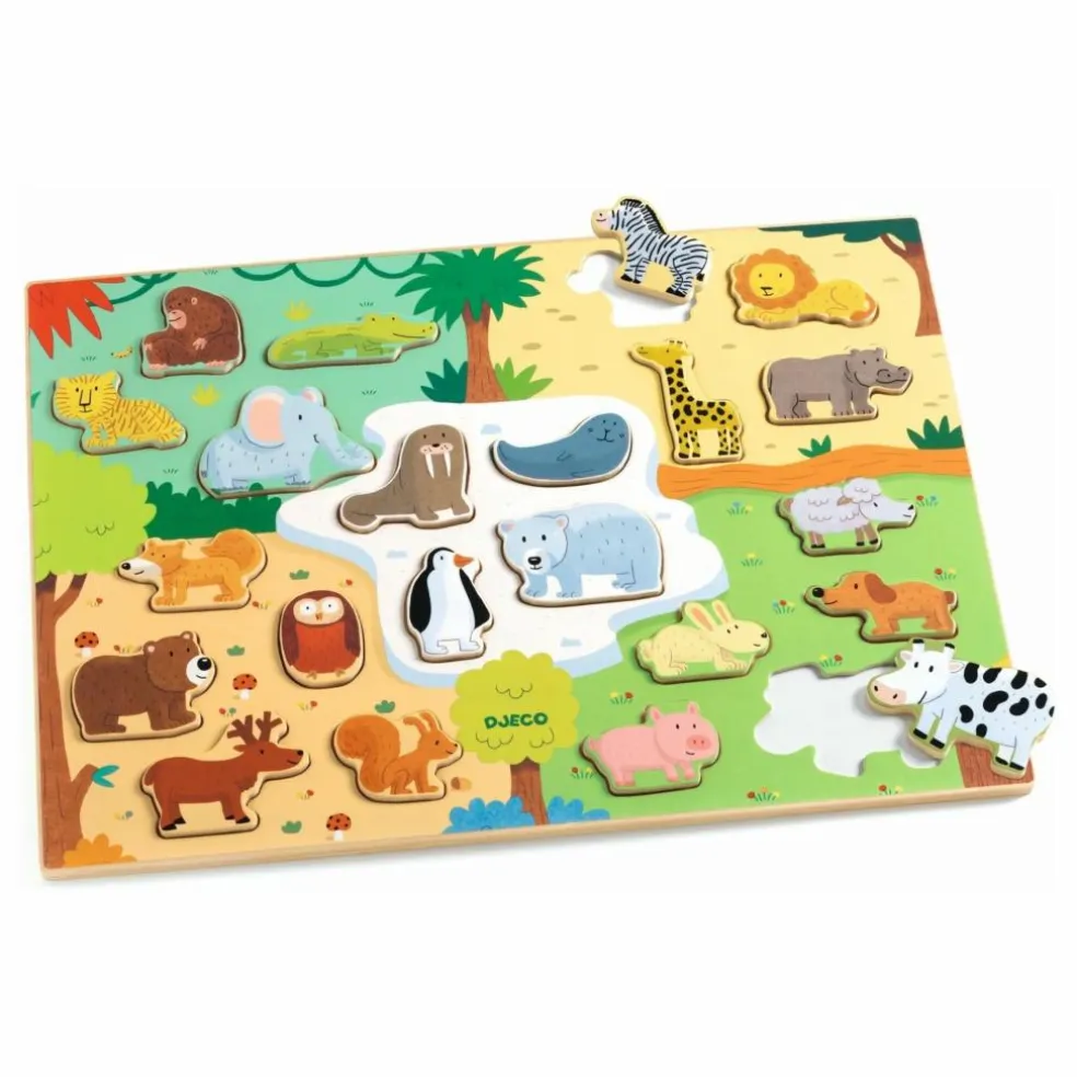 Puzzle Animaux - 22 pièces