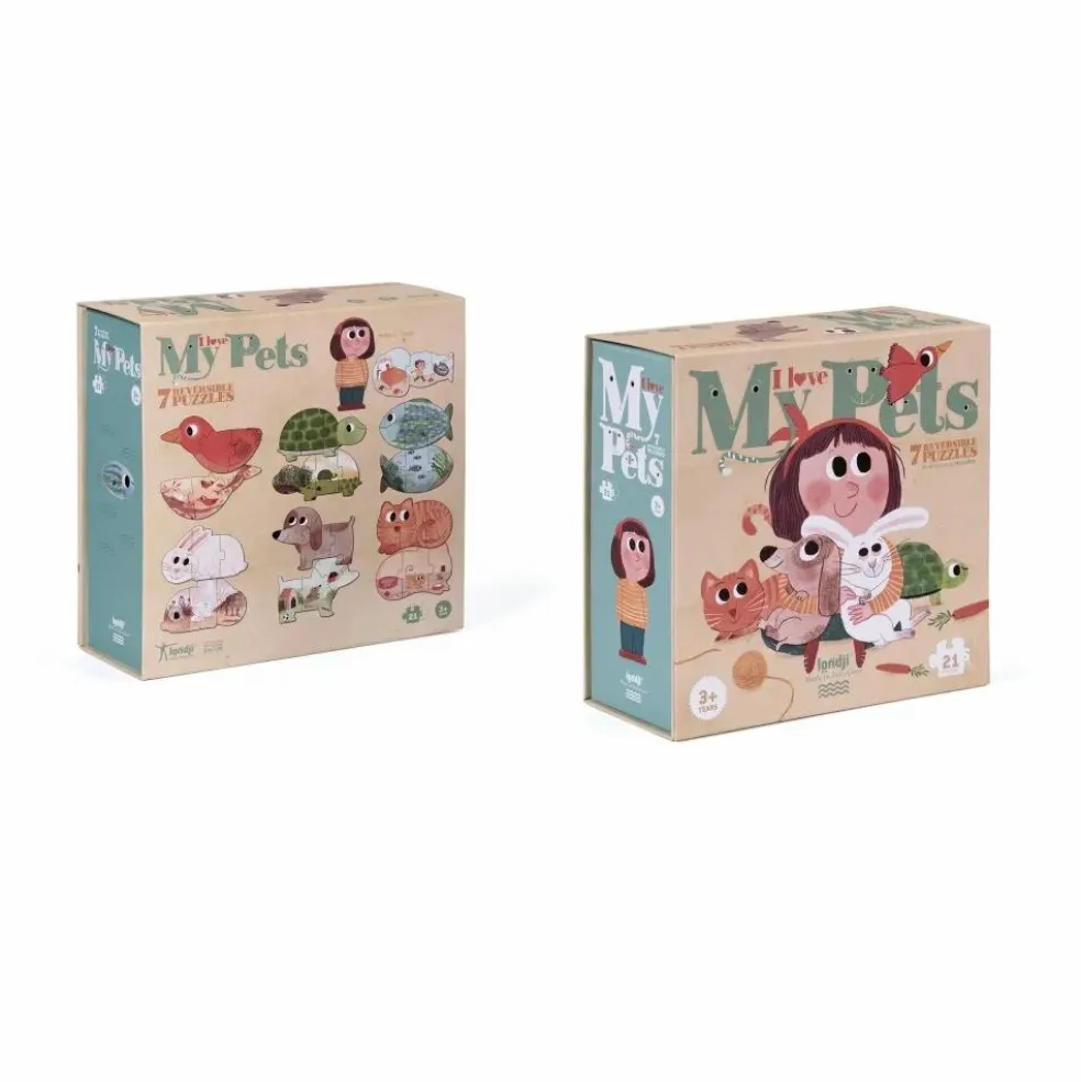 Puzzle animaux I love my pets