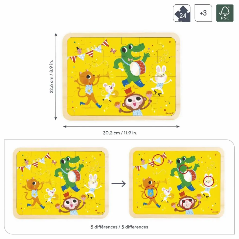 Puzzle C'est la fête - 24 pièces