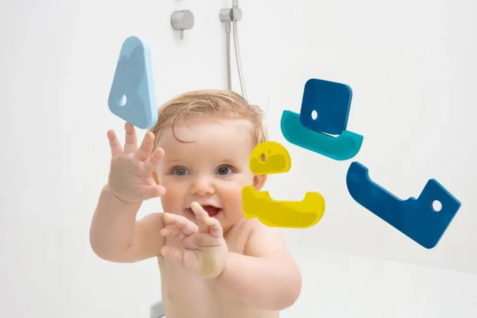 Puzzle de bain Voiliers | Bleu
