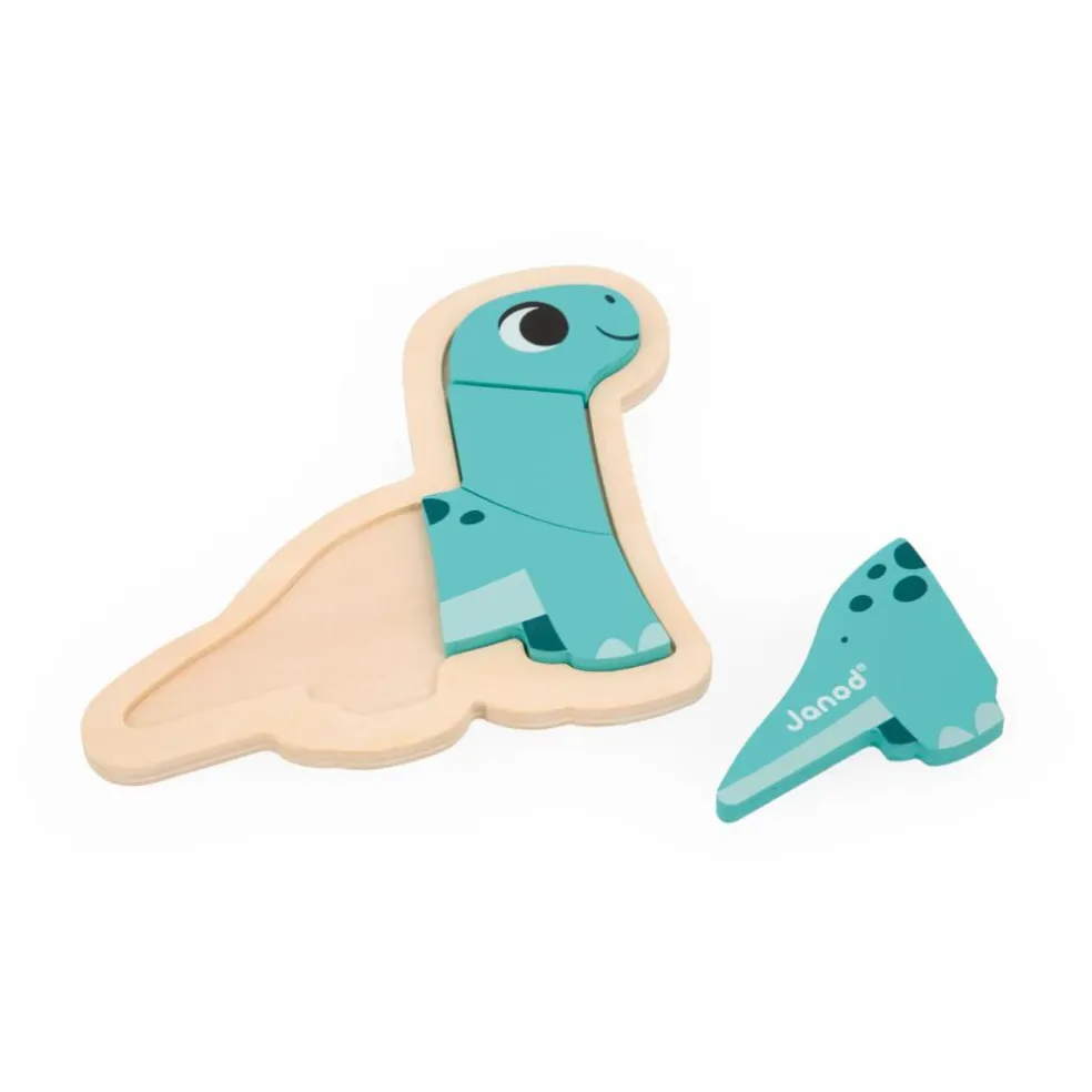 Puzzle Dino - set de 4
