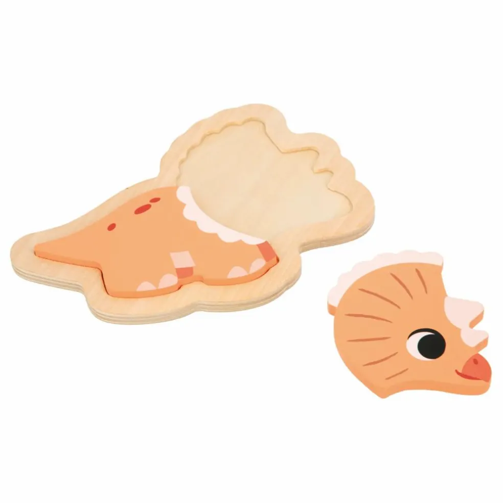 Puzzle Dino - set de 4