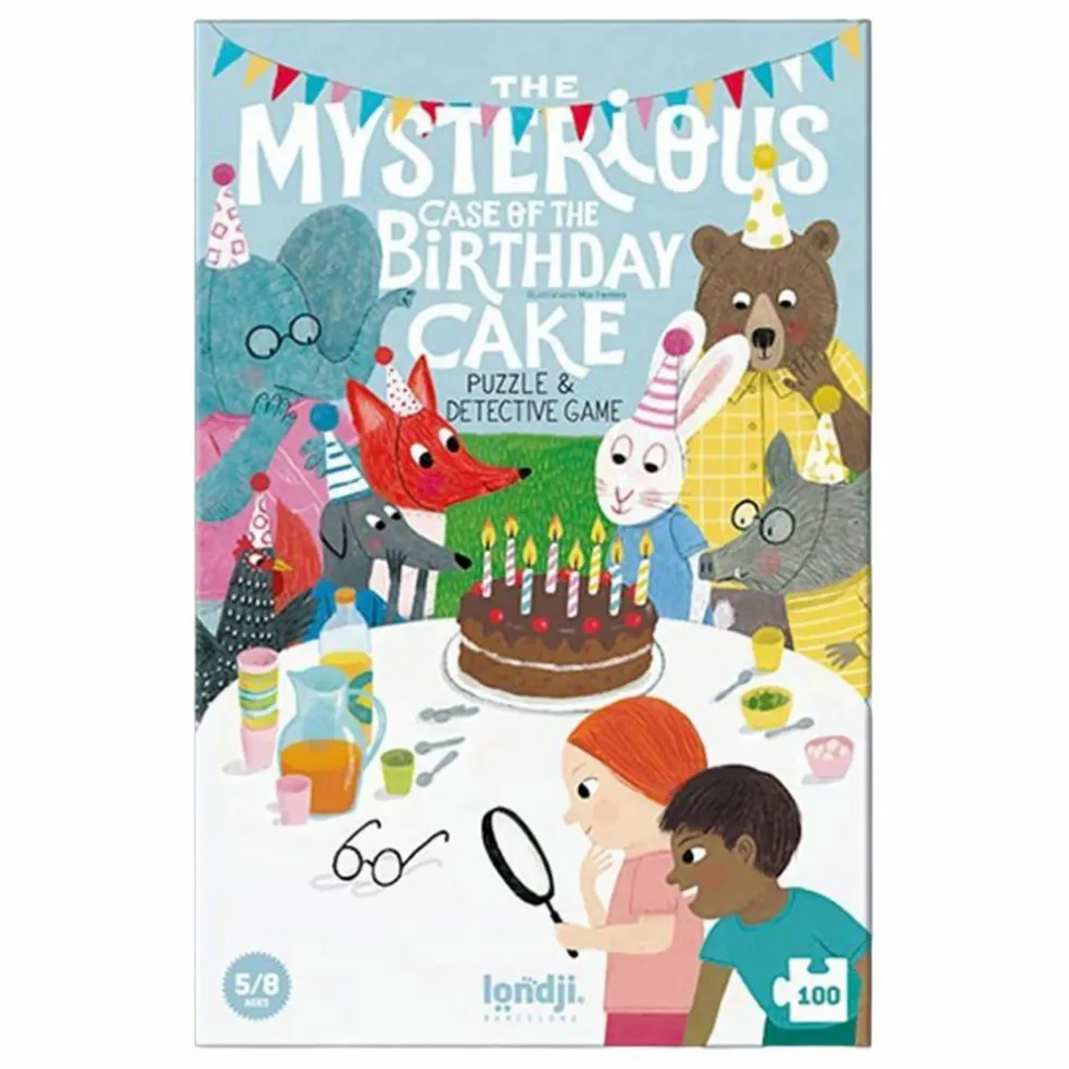 Puzzle et jeu de détective Birthday - 100 pièces