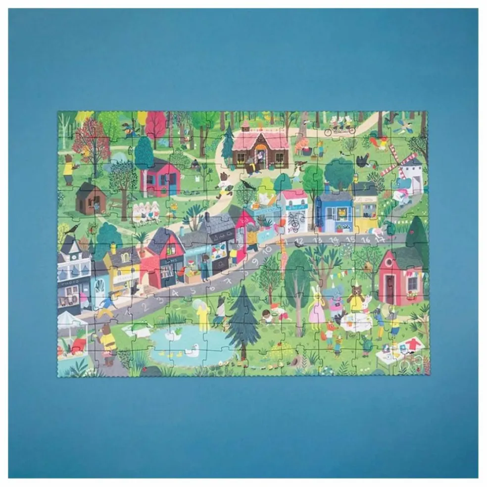 Puzzle et jeu de détective Birthday - 100 pièces