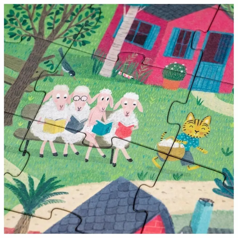 Puzzle et jeu de détective Birthday - 100 pièces