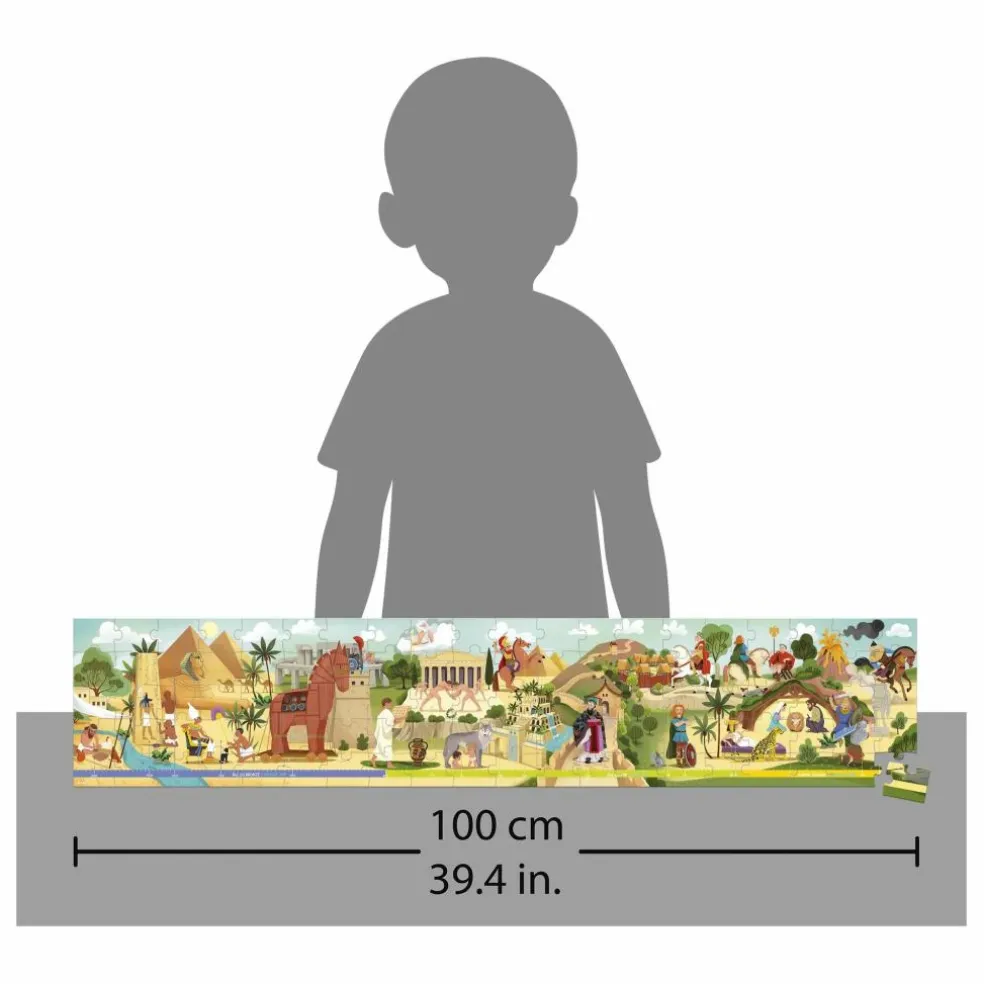 Puzzle frise Mythologie et antiquité - 100 pièces