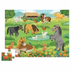 Puzzle Jolis Poneys - 36 pièces
