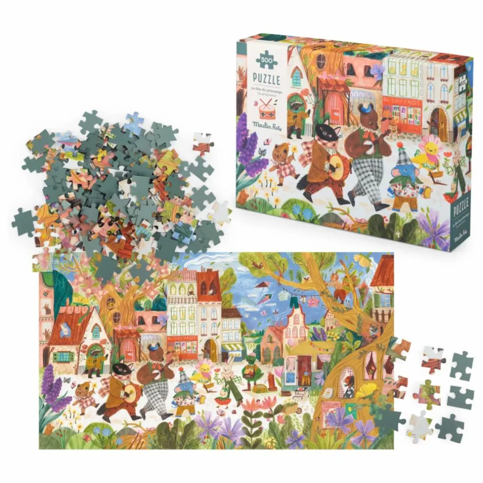 Puzzle La fête du Printemps - 500 pièces
