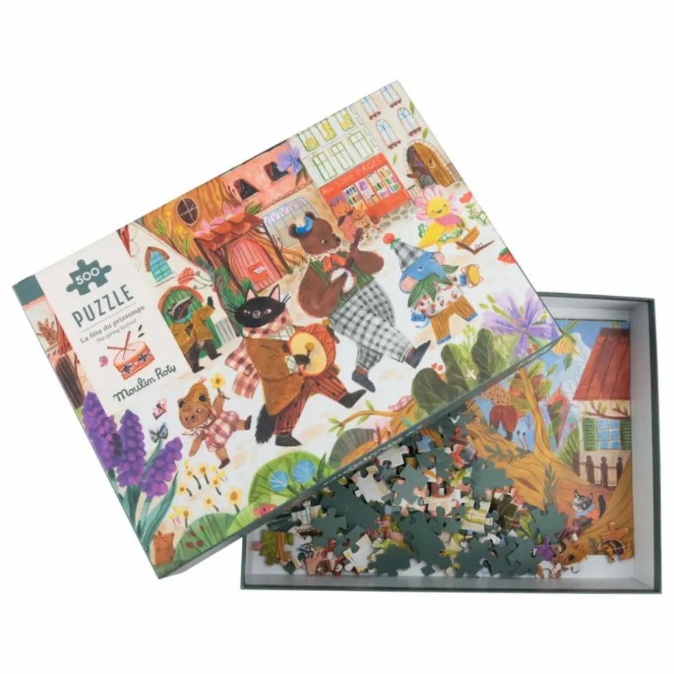 Puzzle La fête du Printemps - 500 pièces