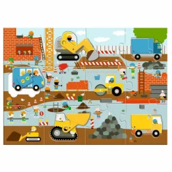 Puzzle Le chantier - 17 pièces