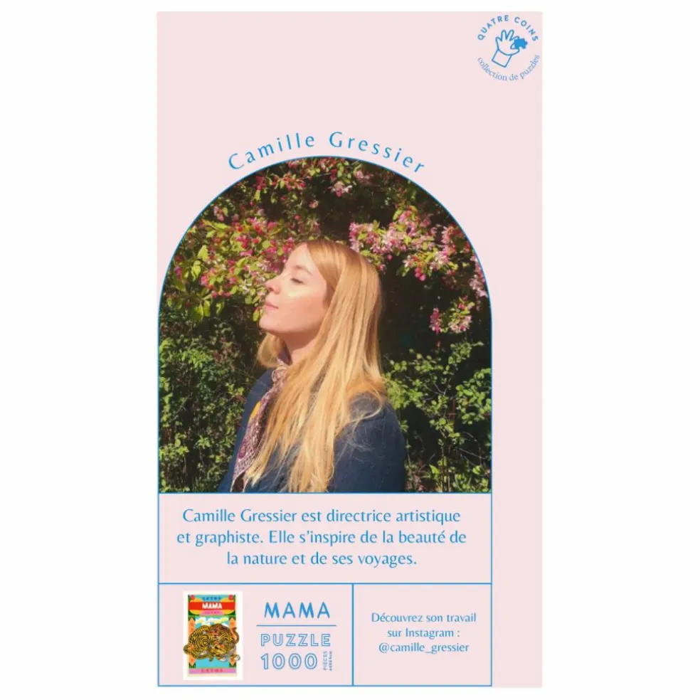Puzzle Mama par Camille Gressier - 1000 pièces