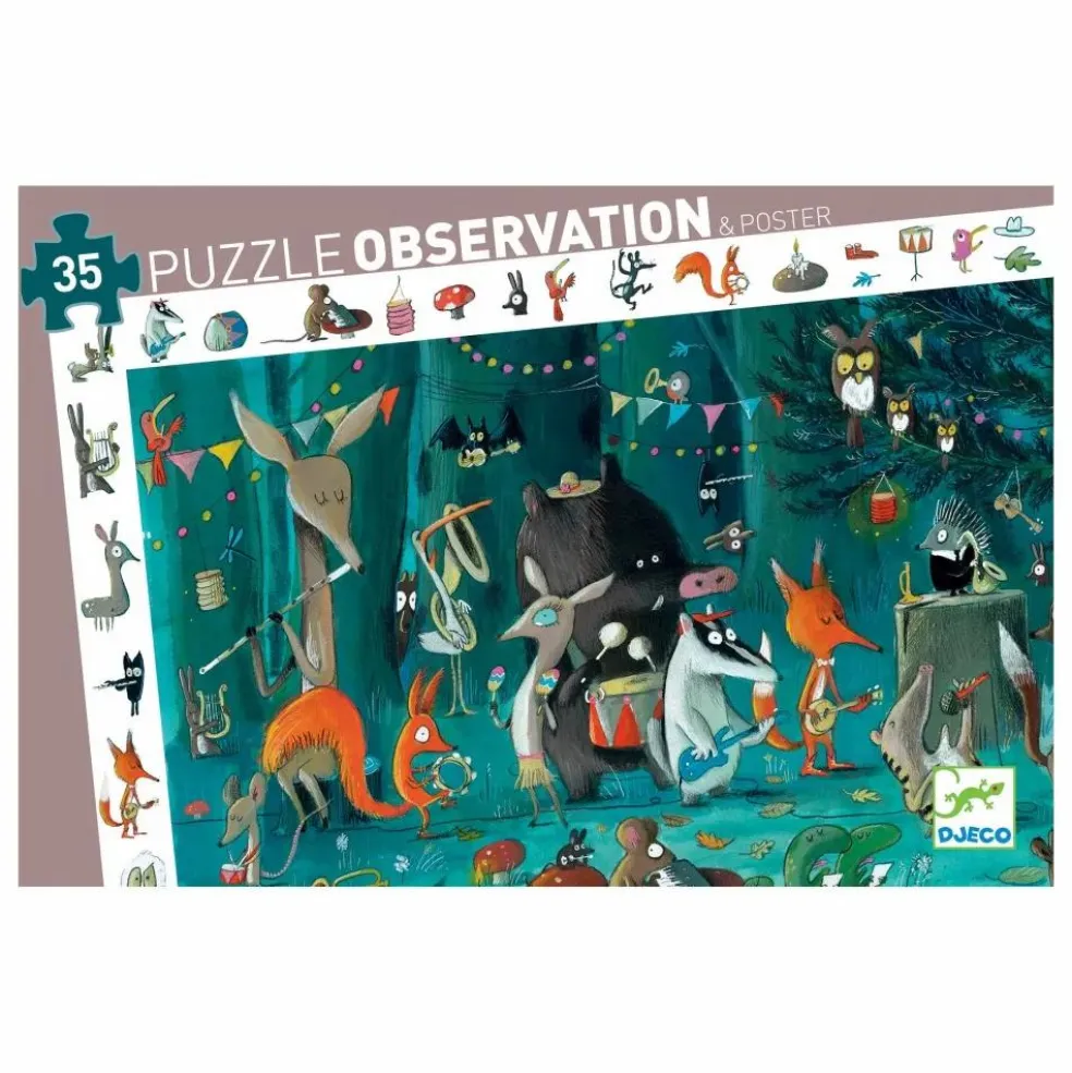 Puzzle Observation L'orchestre - 35 pièces