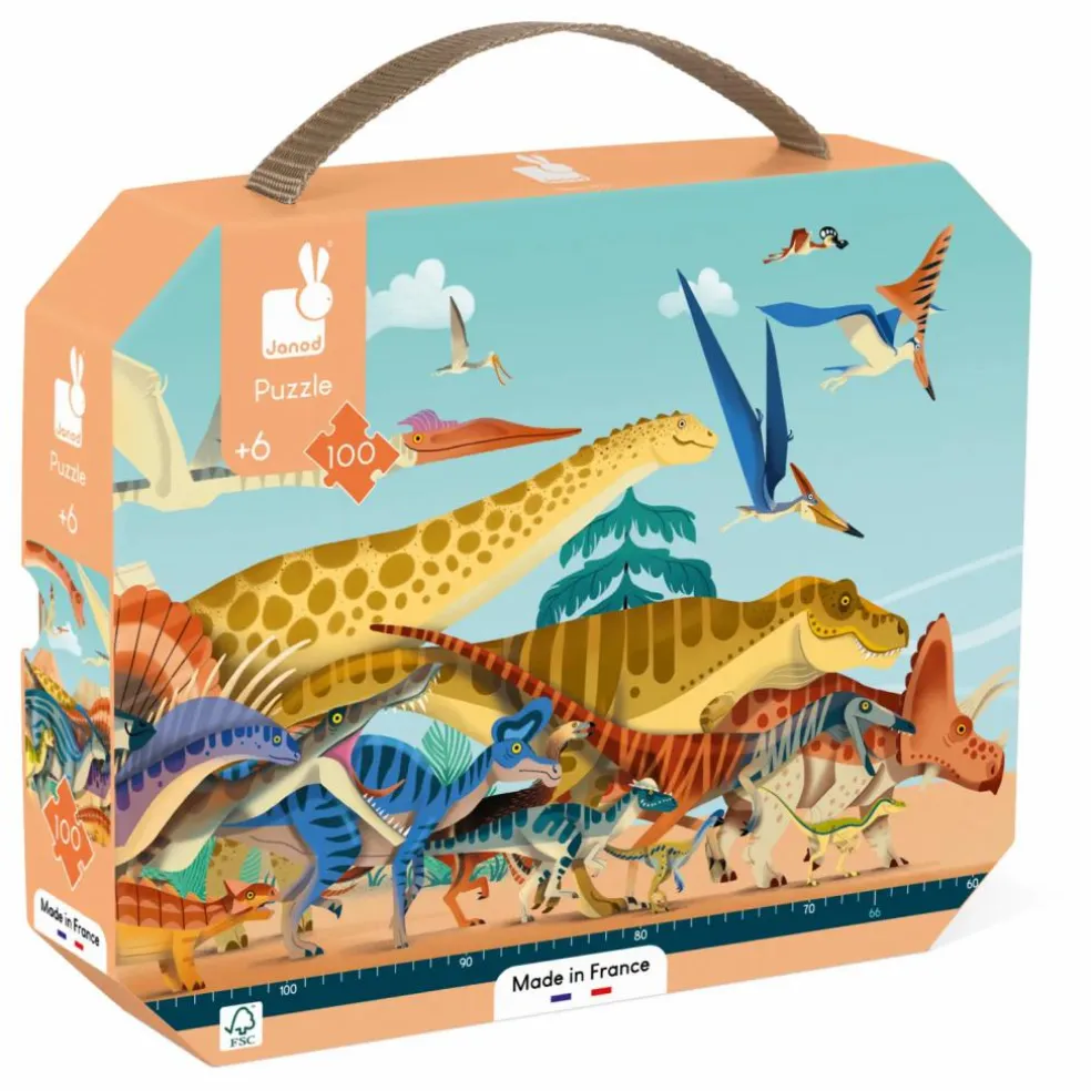 Puzzle panoramique Dino - 100 pièces