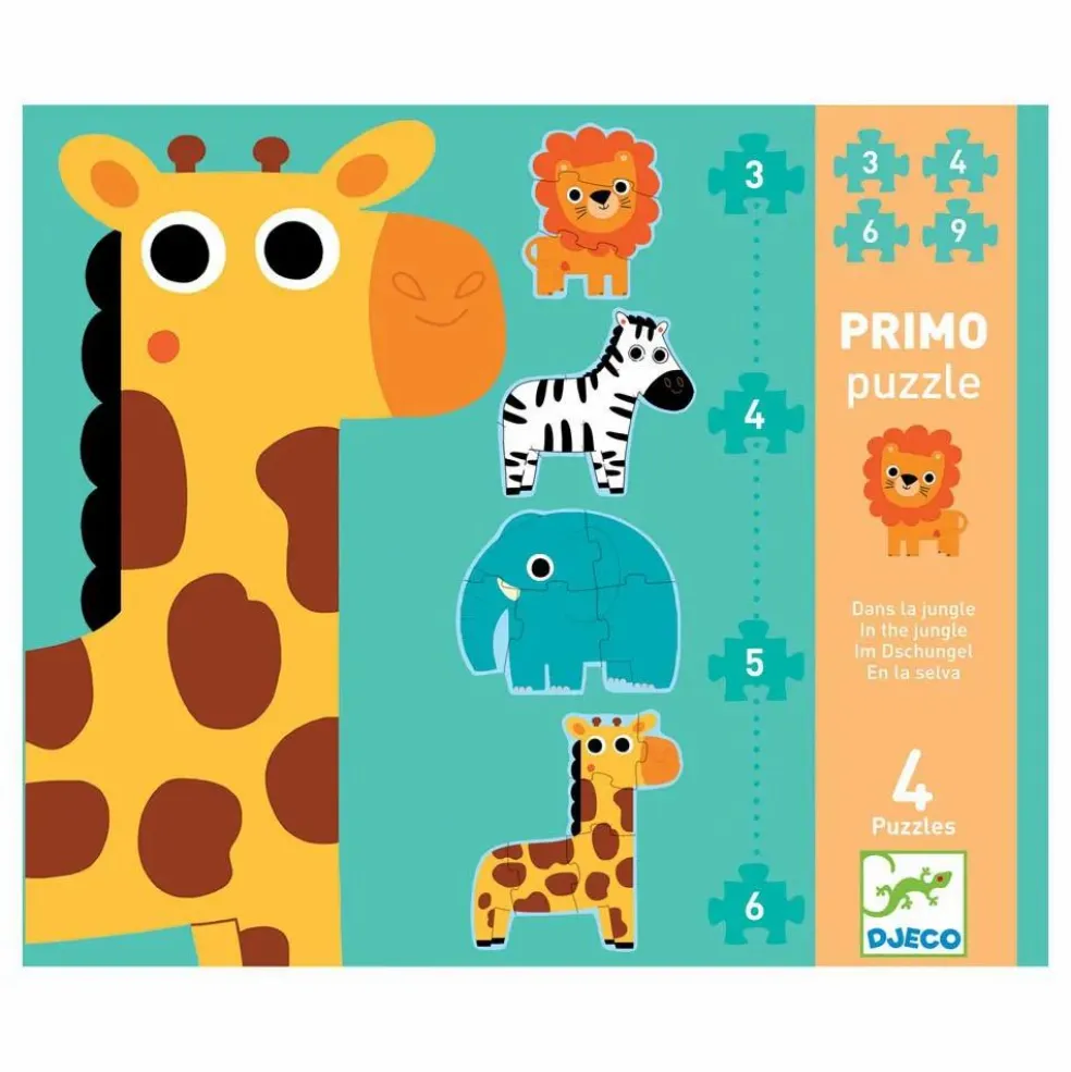 Puzzle Primo dans la jungle