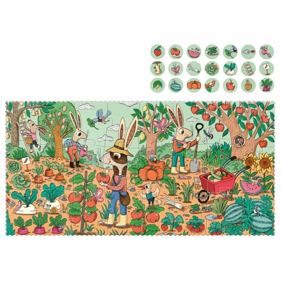 Puzzle Rabbit's Garden - 24 pièces