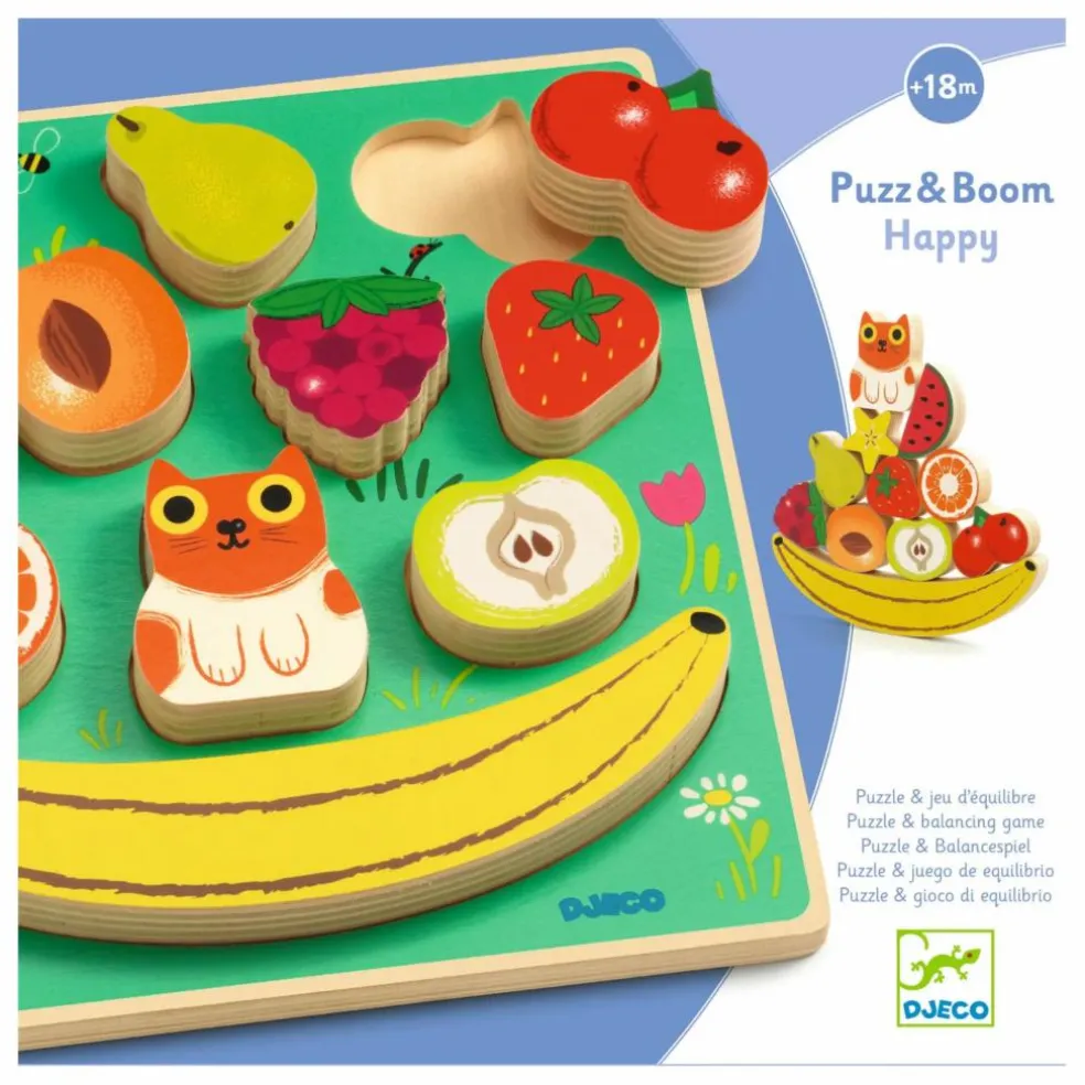 Puzzle relief Boom Happy