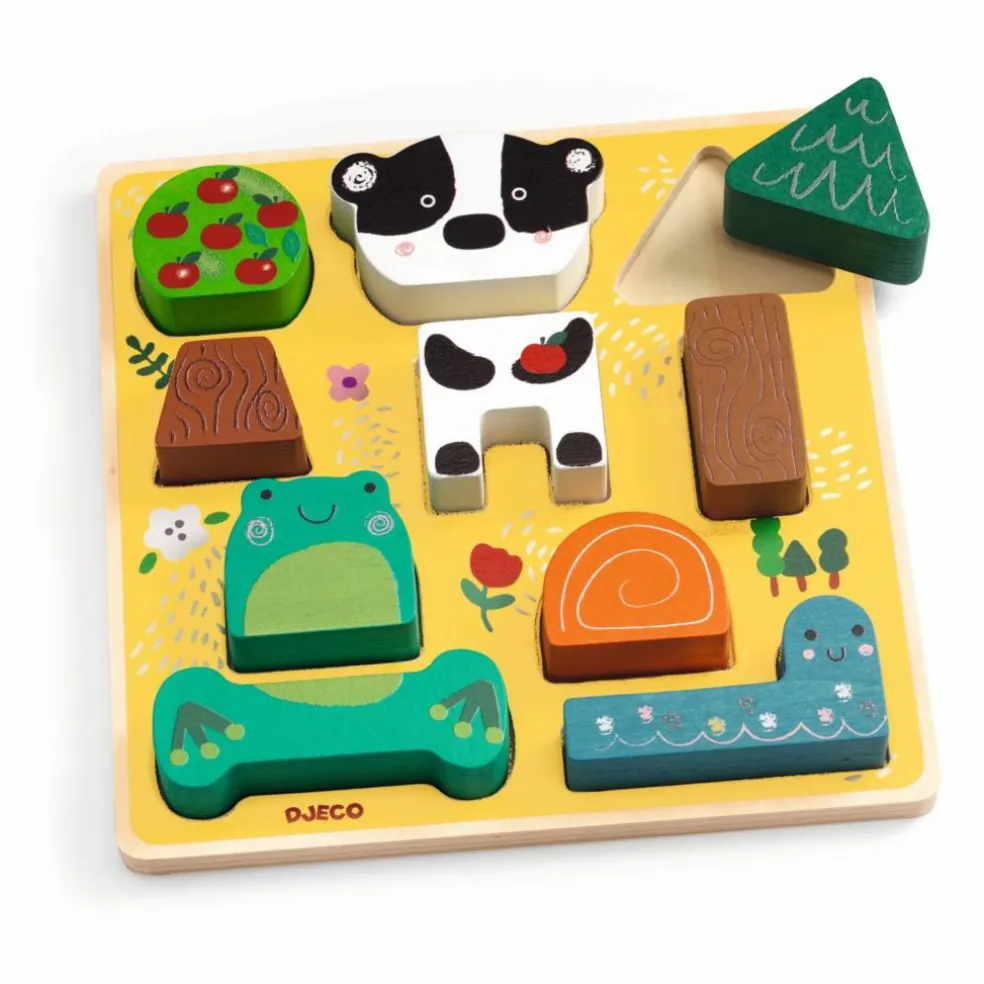 Puzzle relief Match Happy