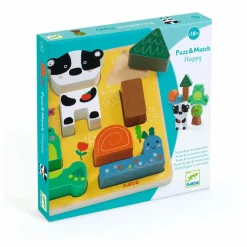 Puzzle relief Match Happy