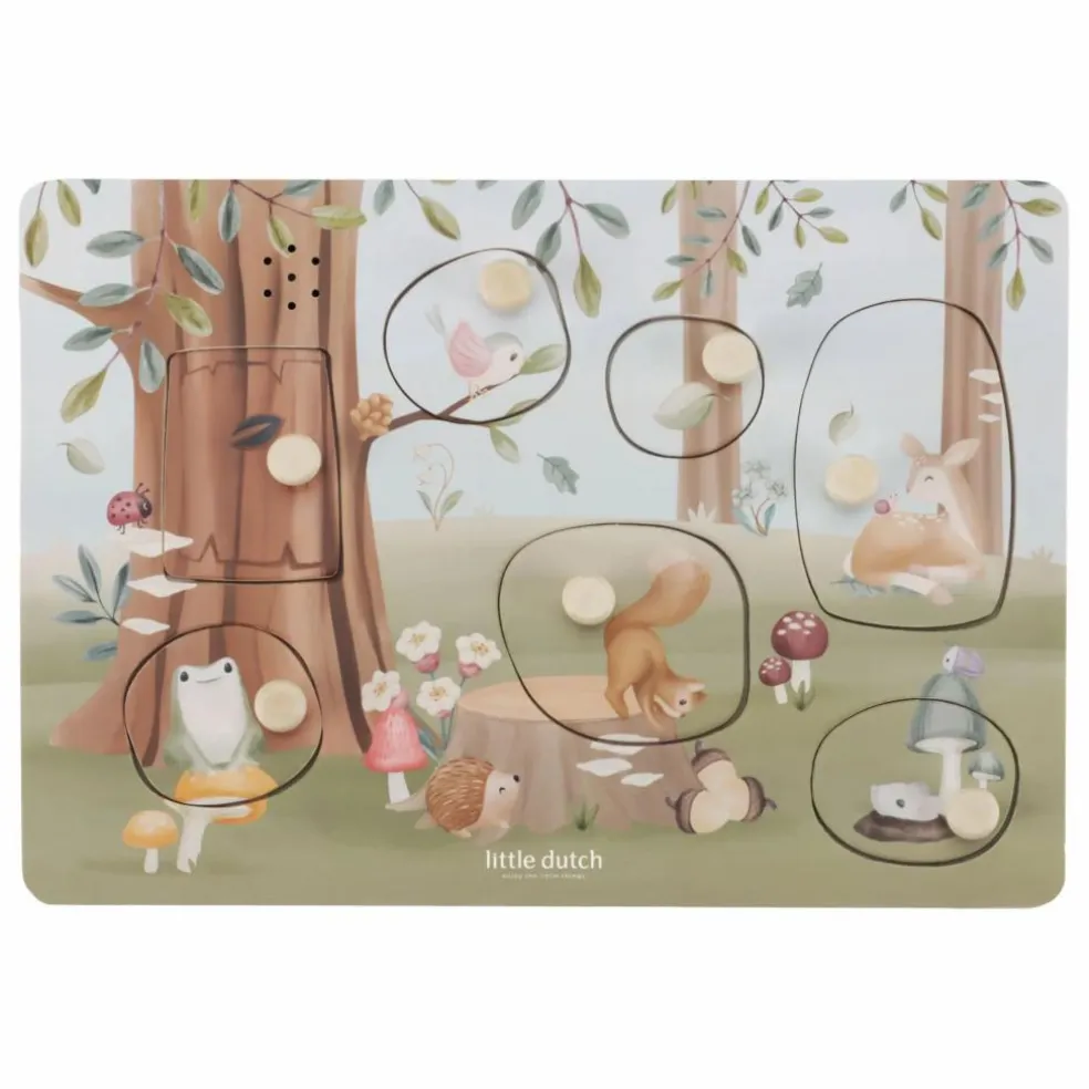 Puzzle sonore en bois FSC - Forest Friends
