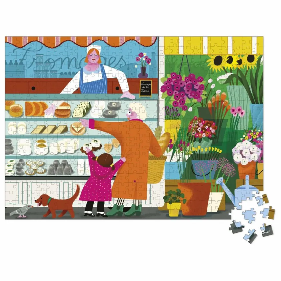 Puzzle Sur le marché - 500 pièces