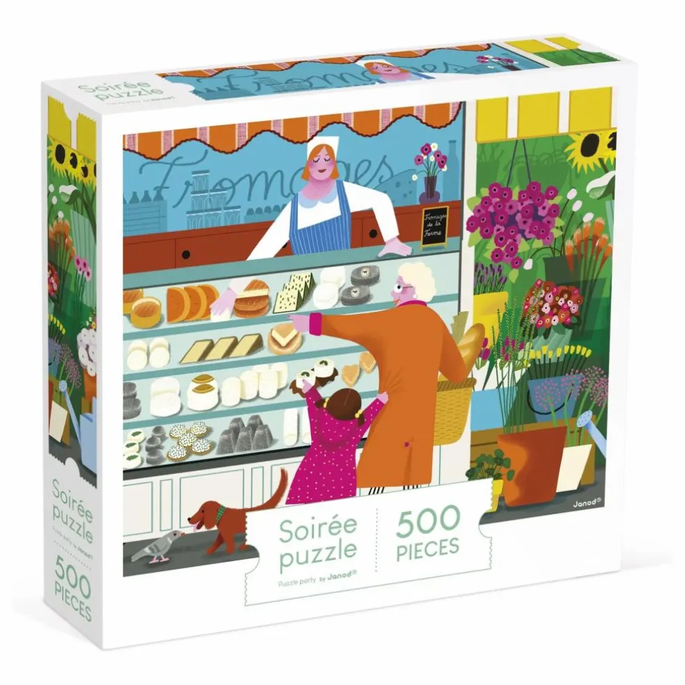 Puzzle Sur le marché - 500 pièces
