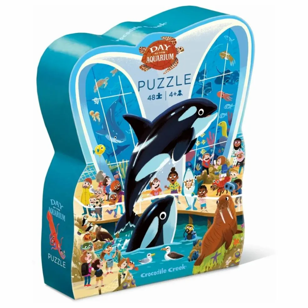 Puzzle Une journée à l'aquarium - 48 pièces