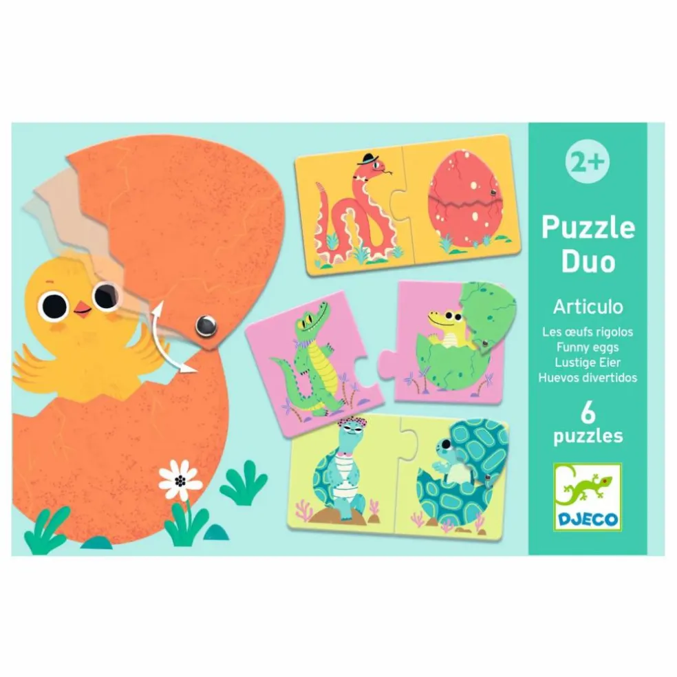 Puzzles duo-trio Oeufsrigolos