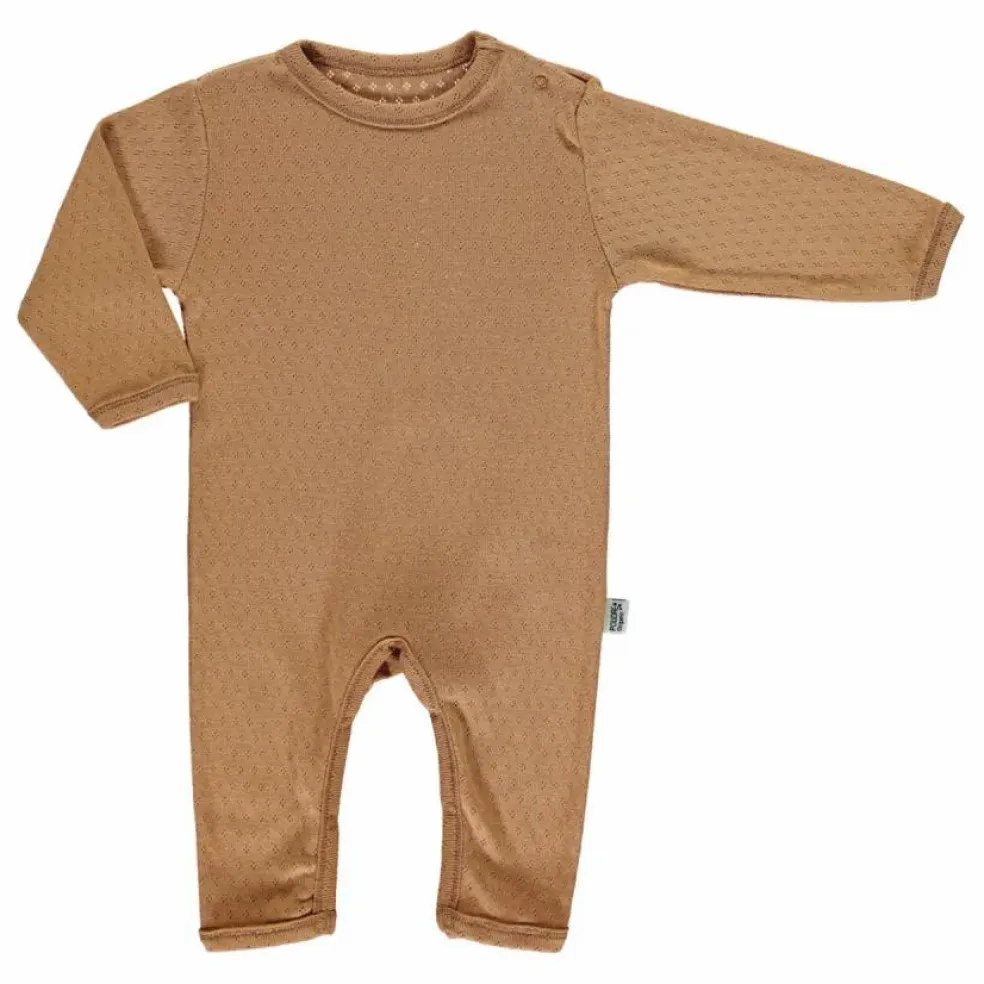 Pyjama Ajouré Armoise | Camel