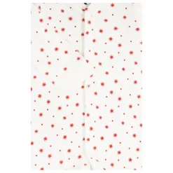 Pyjama avec pieds Etoiles Coton Bio | Blanc