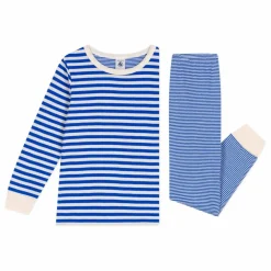 Pyjama Brian Coton Bio | Bleu