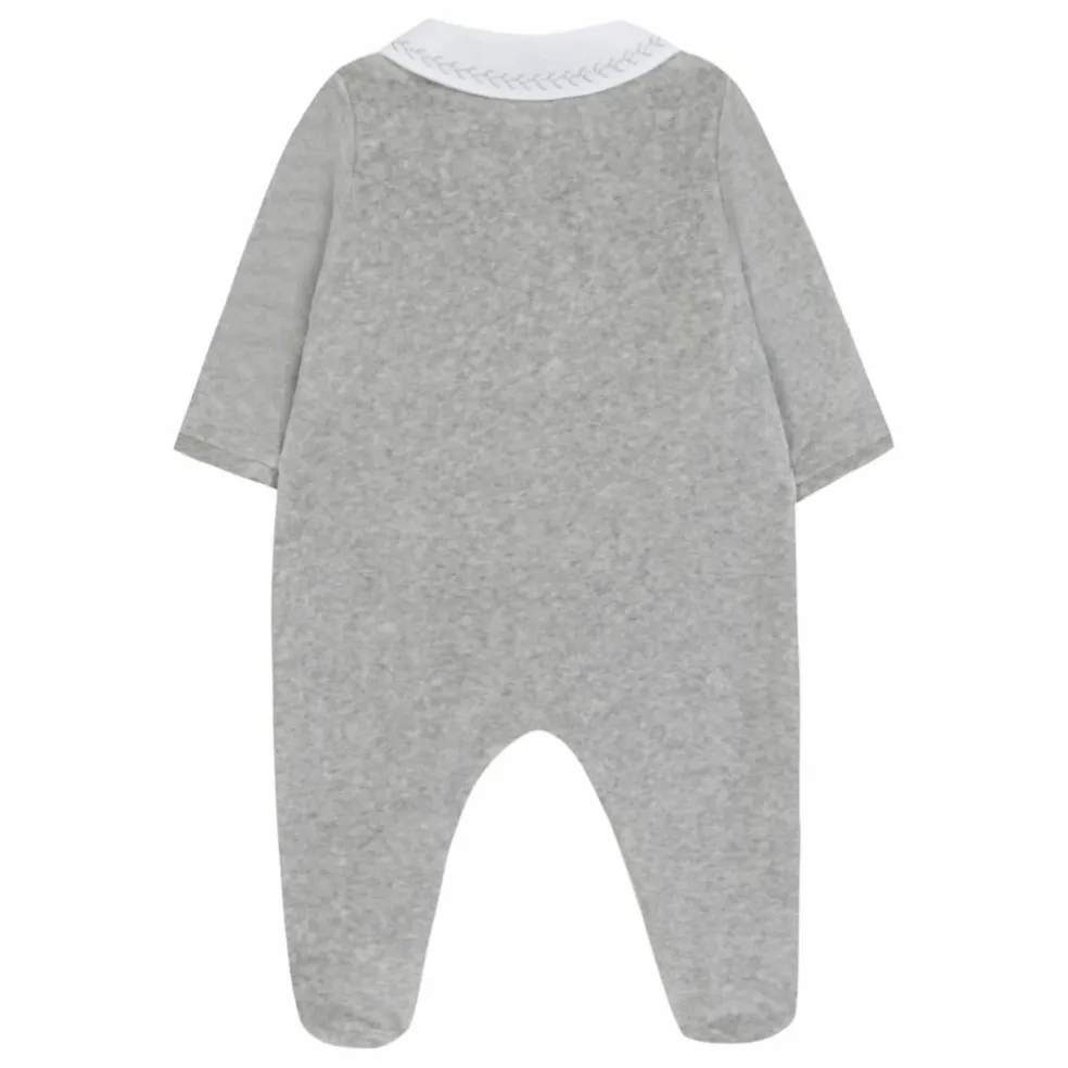 Pyjama Brodé | Gris
