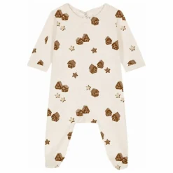 Pyjama Chubby Noël Coton Bio | Ecru