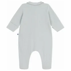 Pyjama Côtelé Coton Bio | Gris chiné