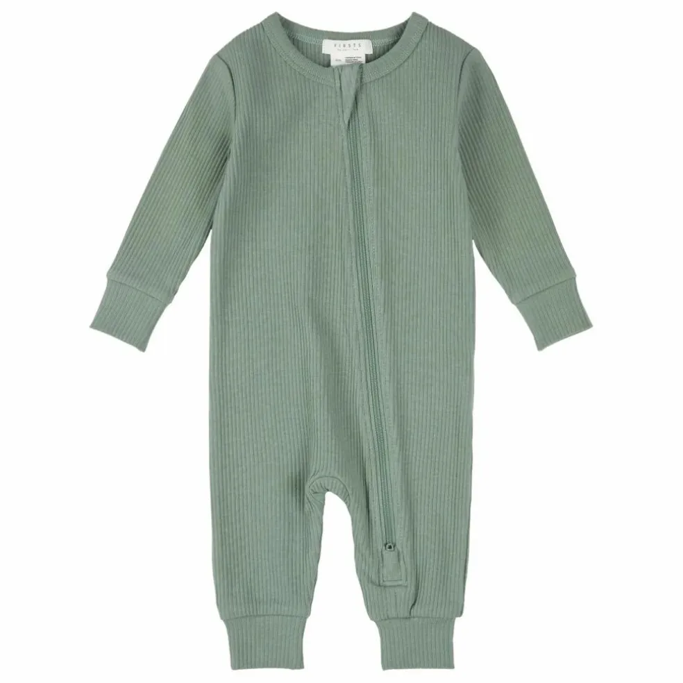 Pyjama Côtelé Coton Bio | Vert céladon