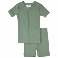 Pyjama Côtelé Coton Bio | Vert