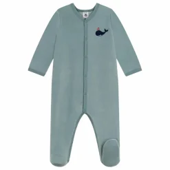 Pyjama Dors Bien Baleine Coton Bio | Vert