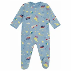 Pyjama Dors Bien Constellation Coton Bio | Bleu
