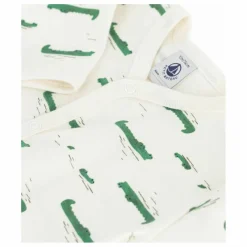 Pyjama Dors Bien Crocodiles Coton Bio | Ecru