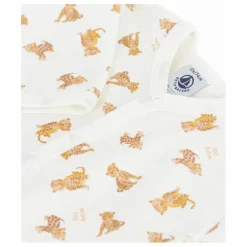 Pyjama Dors Bien Guépards Coton Bio | Ecru