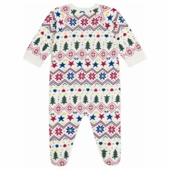 Pyjama Dors Bien Noël Coton Bio | Ecru