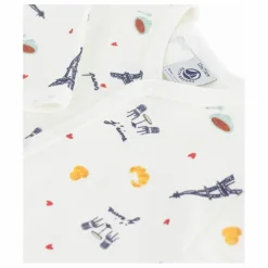 Pyjama Dors Bien Tour Eiffel Coton Bio | Ecru