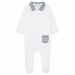 Pyjama Dors-bien Feuillage | Blanc