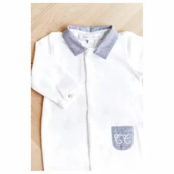 Pyjama Dors-bien Feuillage | Blanc