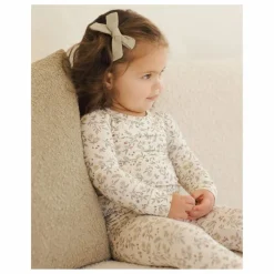 Pyjama Fleuri Bamboo | Ivoire