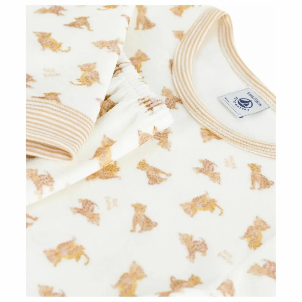 Pyjama Guépards Coton Bio | Beige