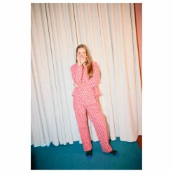 Pyjama Imprimée Coton Bio - Collection Femme | Violet