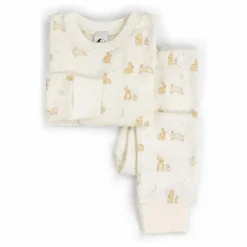 Pyjama Lapins Coton Bio | Ecru