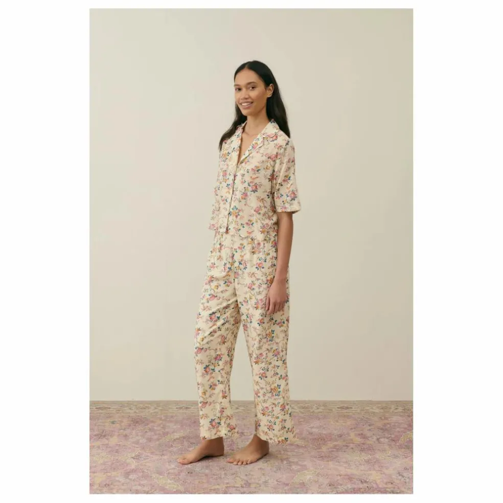 Pyjama Louka Coton Bio - Collection Femme | Crème