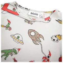 Pyjama Lue Space Coton Bio | Ecru
