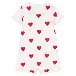 Pyjama Mildor Cœurs | Blanc